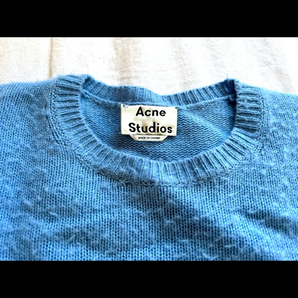 Acne Studios Crop Cashmere 90s sweater